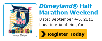 Register Here For Disneyland Marathon 2015